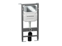 Система инсталляции для унитазов CERAMICANOVA Envision с кнопкой смыва Round цвет хром и креплениями, арт. CN1001CH - Gidratop.ru изображение