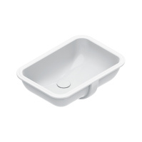 Catalano Italy Раковина 55*38см встраиваемая под столешницу с переливом, цвет белый глянцевый - Gidratop.ru изображение