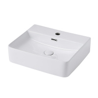 Раковина накладная ABBER Rechteck AC2203 белая - Gidratop.ru изображение