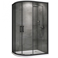 Душевой уголок ABBER Schwarzer Diamant AG01180B - Gidratop.ru изображение