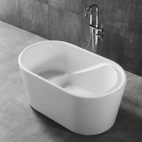 Акриловая ванна ABBER AB9277 белая - Gidratop.ru изображение