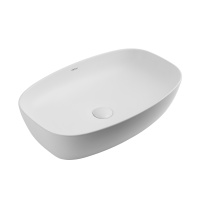 Раковина накладная ABBER Rechteck AC2206MW белая матовая - Gidratop.ru изображение