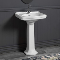 Раковина 58х45 см, 1 отв., цвет: белый - Gidratop.ru изображение