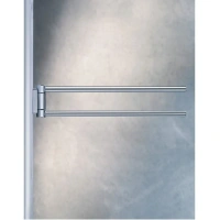 Полотенцедержатель Keuco Plan 14918070000 двойной, поворотный, 44 см, хром - Gidratop.ru изображение