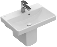 Раковина Villeroy&Boch Avento, 55 х 37 см, подвесная, альпийский белый, 4A005 - Gidratop.ru изображение