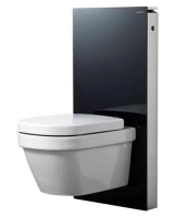 Сантехнический модуль Geberit Monolith Premium 131.021.SJ.1 для подвесного унитаза, черный - Gidratop.ru изображение