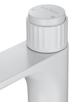 Смеситель для раковины WONZON & WOGHAND CLICK, Белый матовый (WW-A40412-MW) - Gidratop.ru изображение