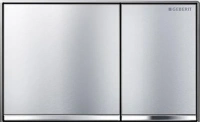 Клавиша Geberit Sigma Type 60 115.640.GH.1, двойной смыв, цинковое литье, хром полированный - Gidratop.ru изображение