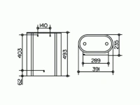 Корзина для мусора Keuco Plan 14988 010000 для мусора - Gidratop.ru изображение