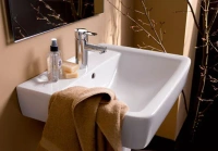 Раковина Geberit Renova 222260000 Plan, 60 х 48 см, белая - Gidratop.ru изображение