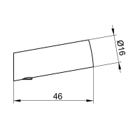 Крючок Keuco Reva 12814370000, черный матовый - Gidratop.ru изображение