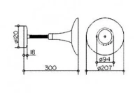 Косметическое зеркало Keuco Elegance New 17676 019000 - Gidratop.ru изображение