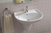 Раковина Geberit Renova 223060000, 60 х 49 см, белая - Gidratop.ru изображение