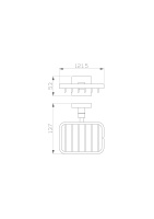 Мыльница с держателем WONZON & WOGHAND POLO, Брашированный никель (WW-8924-BN) - Gidratop.ru изображение
