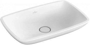 Раковина Villeroy&Boch Loop Friends, 58.5 х 38 см, встраиваемая сверху, альпийский белый, 515401R1