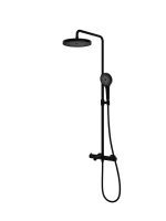 Душевая стойка Rim VSFS-2RM1MB с изливом, черный матовый - Gidratop.ru изображение