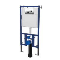 Инсталляция для подвесного унитаза Vincea VIS-450, 510*1000, цвет сине-белый - Gidratop.ru изображение