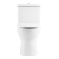 Унитаз-компакт безободковый BelBagno STEAM BB130CPR/SC/BB130T - Gidratop.ru изображение