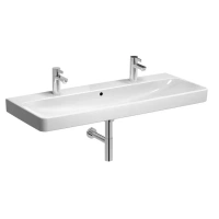 Раковина Geberit Smyle Square 500.253.01.1, 120 х 48 см, белая - Gidratop.ru изображение