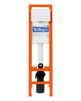 Кнопка смыва BelBagno MARMI, цвет-белый - Gidratop.ru изображение