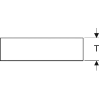 Полка Geberit iCon 840339000, 37 см, цвет платиновый - Gidratop.ru изображение