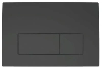 Клавиша смыва Geberit Delta 50 115.119.14.1, механическая, черный матовый - Gidratop.ru изображение