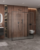 Душевой уголок CEZARES MOLVENO-AH-2/2-170/90-C-GM-IV - Gidratop.ru изображение