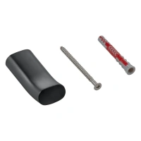 Крючок для полотенца Keuco Edition 400 11514130000, хром черный шлифованный - Gidratop.ru изображение