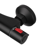 Смеситель для душа с термостатом WONZON & WOGHAND INN 5, Черный матовый (WW-B1005-A-MB) - Gidratop.ru изображение