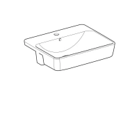 Раковина Geberit Variform 500.681.01.1 55 x 45 см, белая - Gidratop.ru изображение