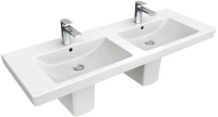 Раковина Villeroy&Boch Subway 2.0 7175D001, 130 х 47 см, подвесная, альпийский белый - Gidratop.ru изображение