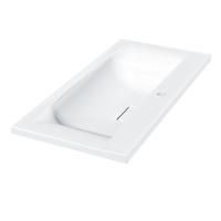 Раковина VCB-3M900W из искусственного камня, цвет белый - Gidratop.ru изображение