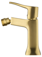 Смеситель для биде WONZON & WOGHAND FLEX, Брашированное золото (WW-88016072-BG) - Gidratop.ru изображение