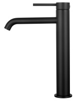 Смеситель для раковины высокий WONZON & WOGHAND STICK, Черный матовый (WW-88239017-MB) - Gidratop.ru изображение