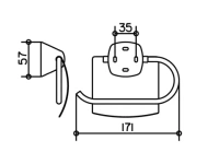 Бумагодержатель Keuco City.2 02760010000 с крышкой - Gidratop.ru изображение