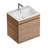 Раковина Geberit Renova Plan 122260000, 60 х 48 см, белая - Gidratop.ru изображение