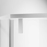 Душевой уголок Slim-N VSP-4SN900CL, 900*900, хром, стекло прозрачное - Gidratop.ru изображение