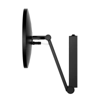 Зеркало косметическое Keuco iLook_move 17612139004, с подсветкой, хром черный шлифованный - Gidratop.ru изображение