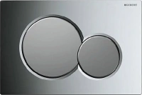 Клавиша Geberit Sigma Type 01 115.770.KA.5, пластик, хром глянцевый/матовый хром - Gidratop.ru изображение