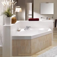 Ванна Villeroy&Boch Squaro UBQ190SQR6V, 190 х 80 см, Quaryl® - Gidratop.ru изображение