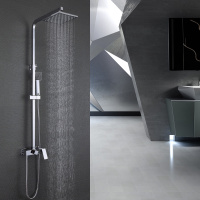 Душевая стойка ABBER Daheim AF8220 без излива, хром - Gidratop.ru изображение