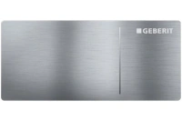 Клавиша смыва Geberit Sigma Type 70 115.630.FW.1, нержавеющая сталь - Gidratop.ru изображение