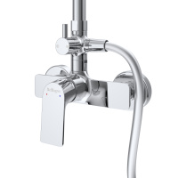 MARINO Душевая стойка со смесителем, хром MARINO-DOCM-CRM - Gidratop.ru изображение