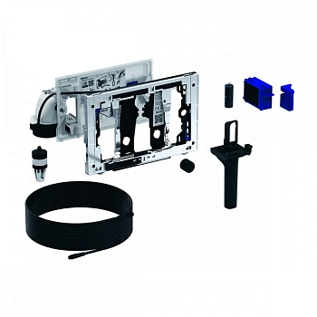 Модуль Geberit Sigma DuoFresh 115.052.BZ.1 с автоматическим пуском и приемником для палочек Geberit DuoFresh, для смывного бачка скрытого монтажа Sigma 8 см, серый антрацит