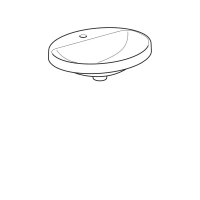 Раковина Geberit Variform 500.722.01.2, 55 x 45 см, белая - Gidratop.ru изображение