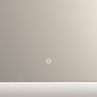 Зеркало LED VLM-3BE100 1000х800 c сенсорным выключателем и диммером - Gidratop.ru изображение