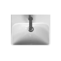 Раковина Geberit Smyle Square 500.222.01.1, 45 х 36 см, белая - Gidratop.ru изображение