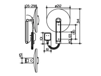 Косметическое зеркало Keuco iLook_move 17612 019001 - Gidratop.ru изображение