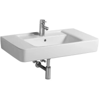 Раковина Geberit Renova 122185000 Plan, 85 х 48 см, белая - Gidratop.ru изображение