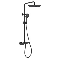 Душевая стойка Next VSFS-1N0TMB термостатическая, черный - Gidratop.ru изображение